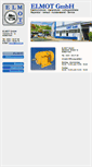 Mobile Screenshot of elmot.de
